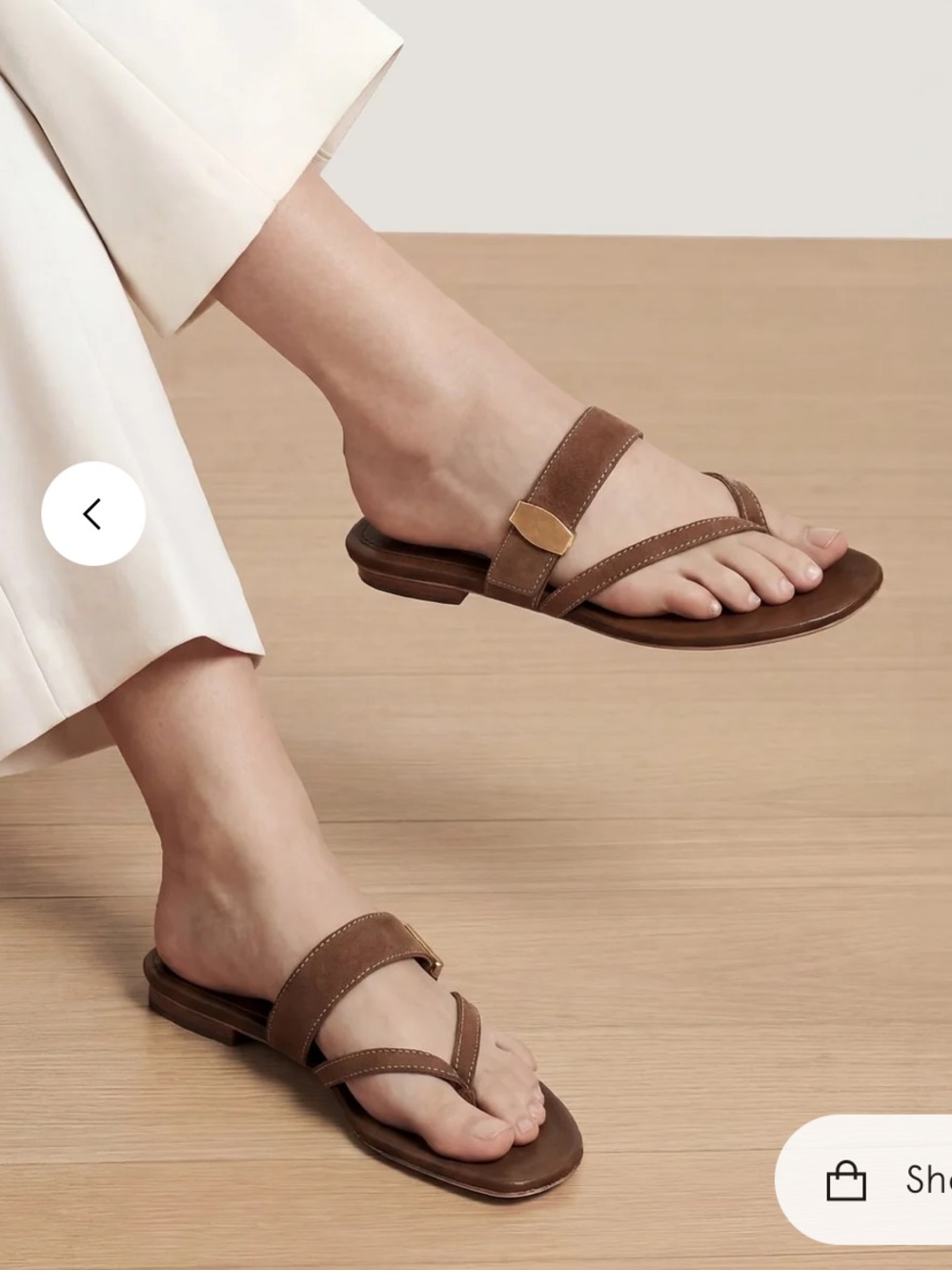Veronica Beard
Salva Dash Leather Sandals Suede Chestnut women Sz 8 gently used